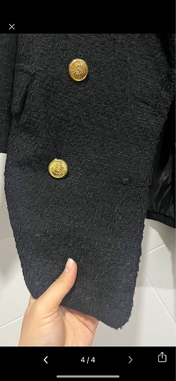 s Beden siyah Renk Blazer ceket