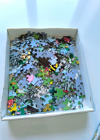 250 Parça Gri Kirpi Temalı Çocuk Puzzle - Görsel 3