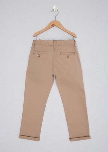 USPA Erkek çocuk Bej Regular Fit Pamuk Pantolon - Görsel 2