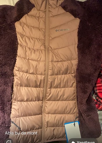 Columbia Bordo Kadın Kapüşonlu Kışlık Mont - Görsel 2