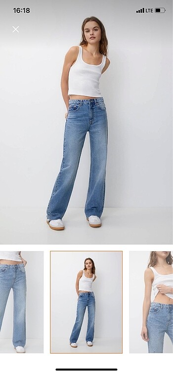Pull and bear mavi jean