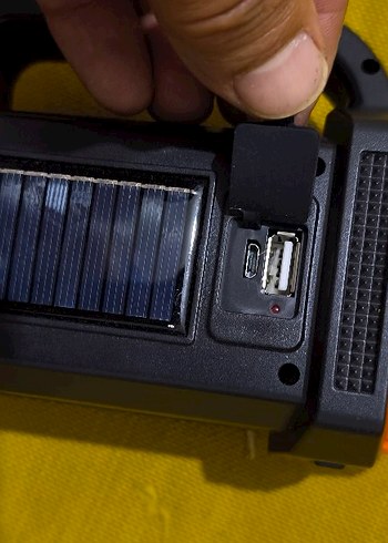 Beden turuncu Renk Portatif Turuncu LED Kamp Lambası