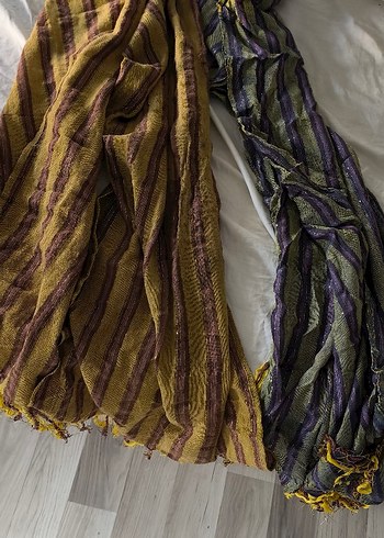 kadın şal atkı aksesuar - Görsel 5