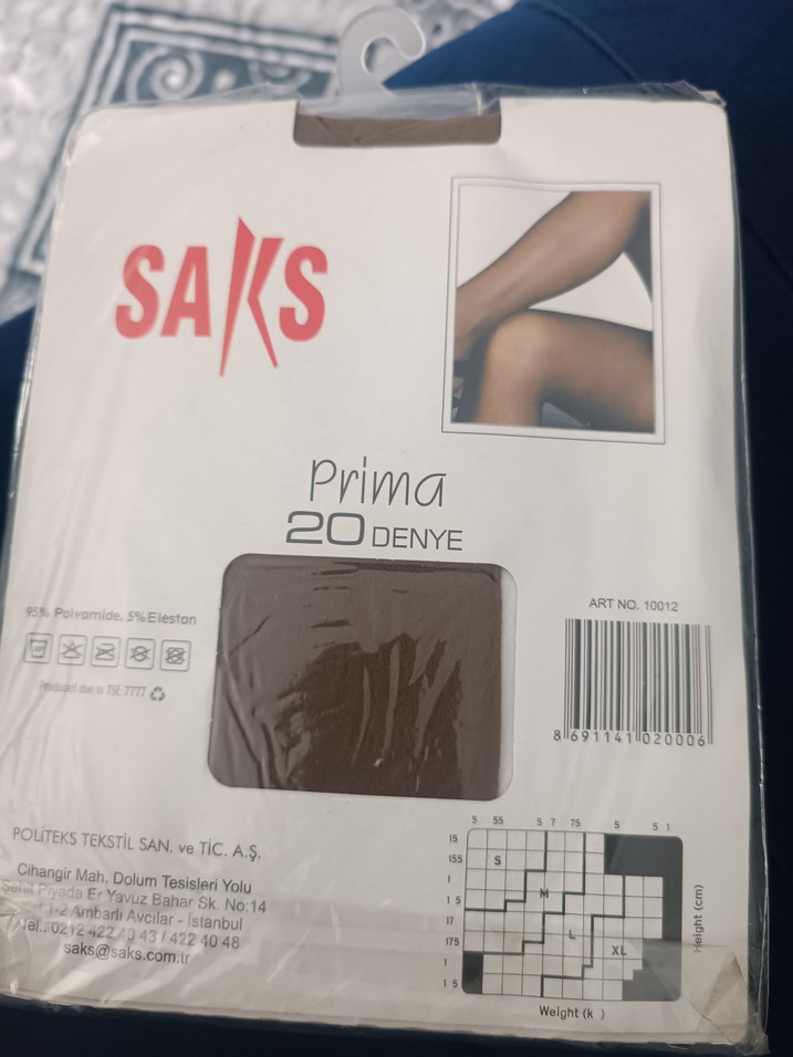 prima Büyük Beden Külotlu Çorap XL - Görsel 2