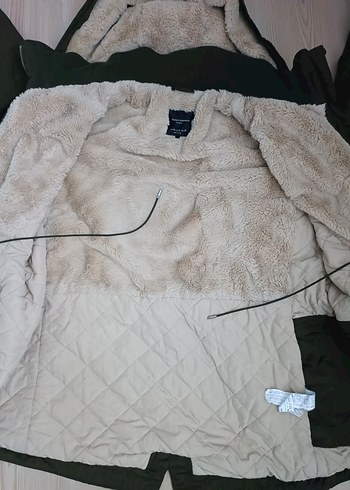 Fermuarlı Kapüşonlu  Kadın mont - Görsel 5