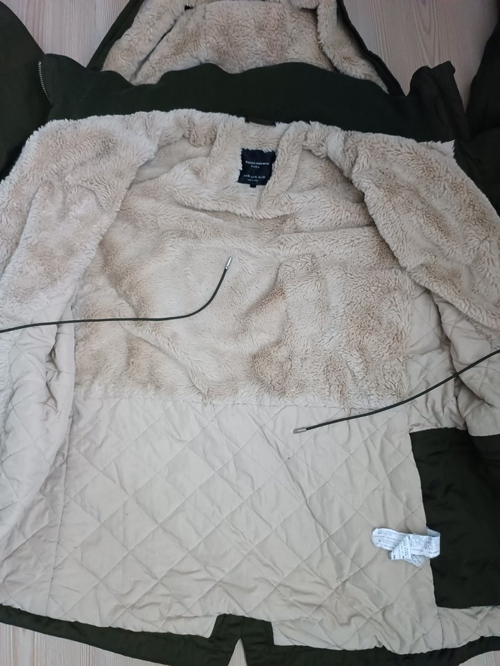 Fermuarlı Kapüşonlu  Kadın mont - Görsel 5