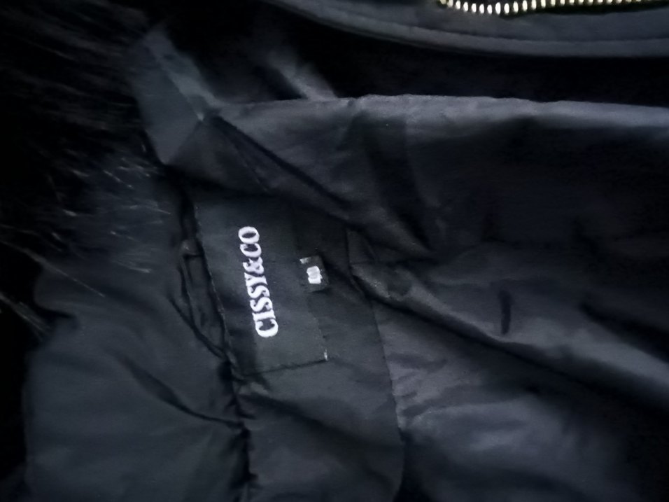 Kürklü Siyah Kadın Kışlık Mont - Görsel 5