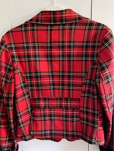 Kareli Ceket - Görsel 5