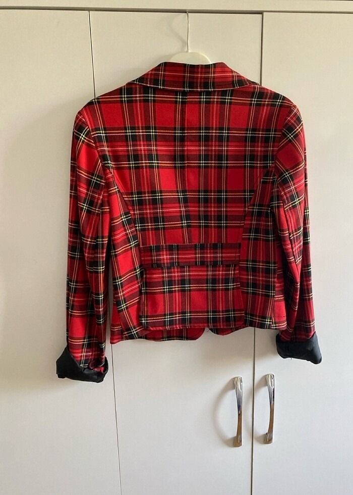 Kareli Ceket - Görsel 4