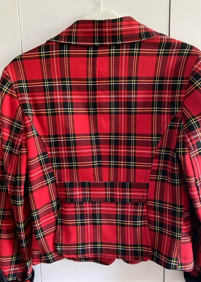 Kareli Ceket - Görsel 5