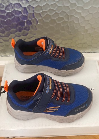 29 Beden mavi Renk Skechers Erkek Çocuk Lacivert Spor Ayakkabı