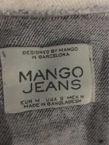 Mango mango jeans kolsuz ceket