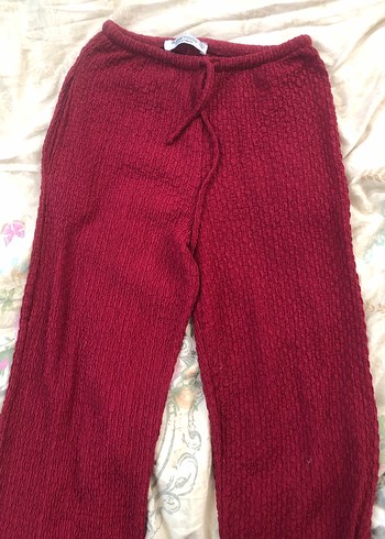 Bordo Trend Pantolon