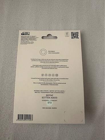 Penti penti şeffaf sütyen askısı