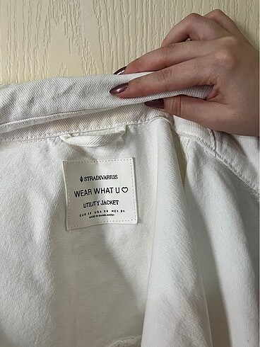 xs Beden stradivarius kot ceket