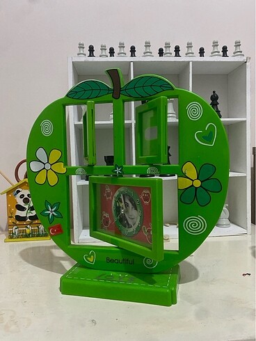 Saatli fotoğraf çerçevesi dekoratif - Görsel 4