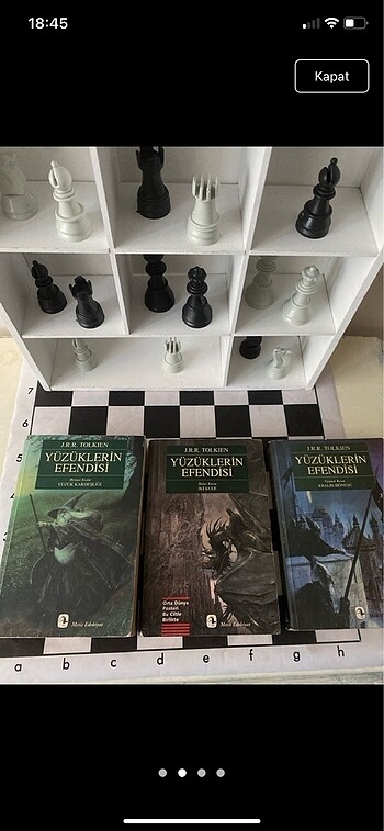 Yüzüklerin Efendisi - Kitap seti - Görsel 2
