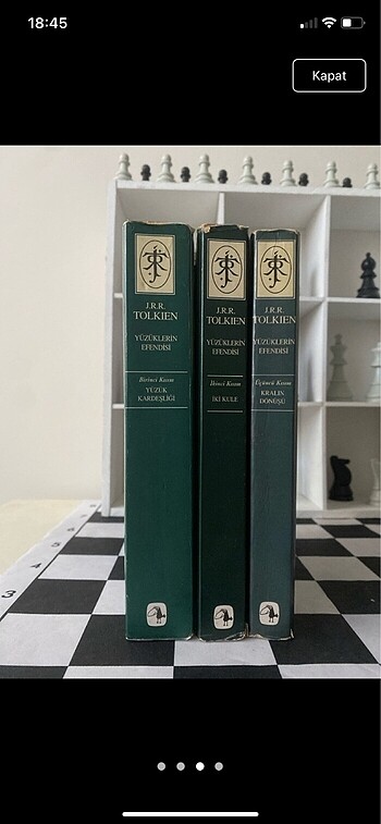 Yüzüklerin Efendisi - Kitap seti - Görsel 3