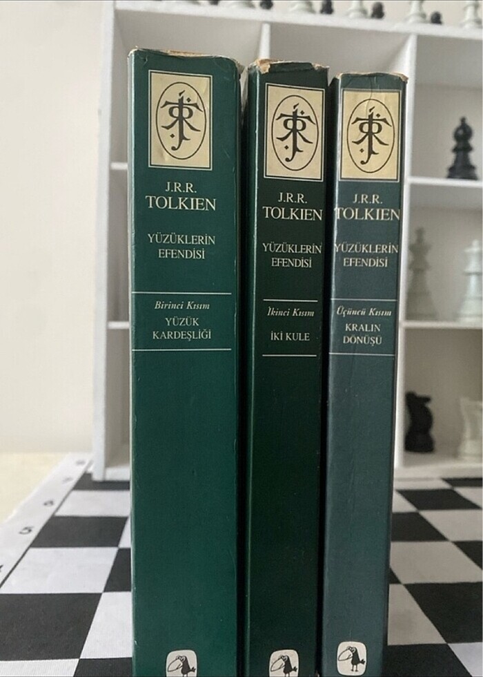 Yüzüklerin Efendisi - Kitap seti - Görsel 4