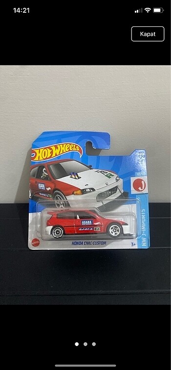 Honda civic custom- hotwheels