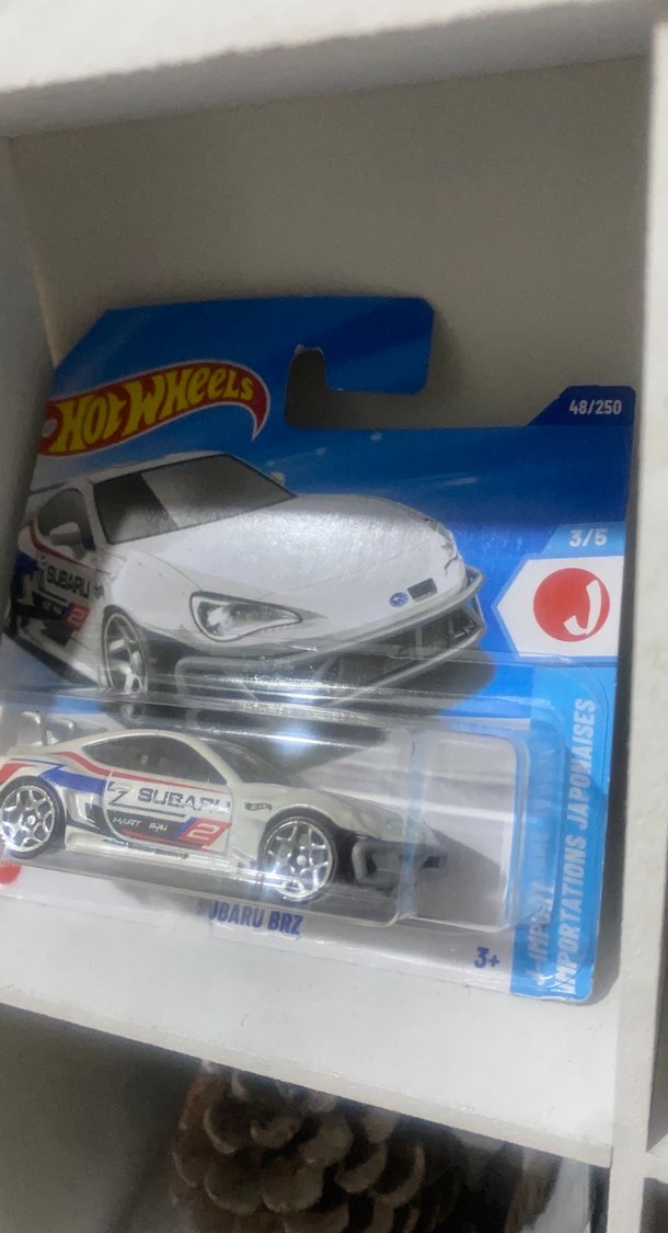 Hot Wheels Subaru BRZ Beyaz Oyuncak Araba - Görsel 3