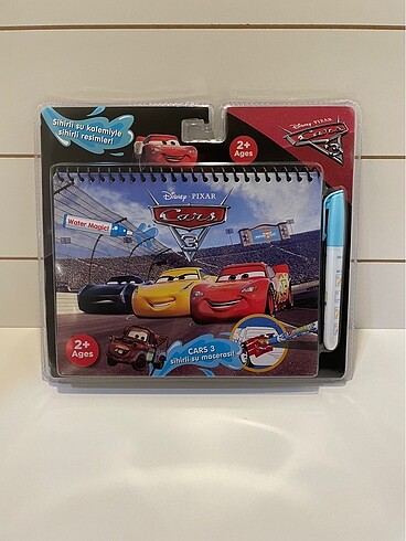 Cars sihirli boyama kitabı