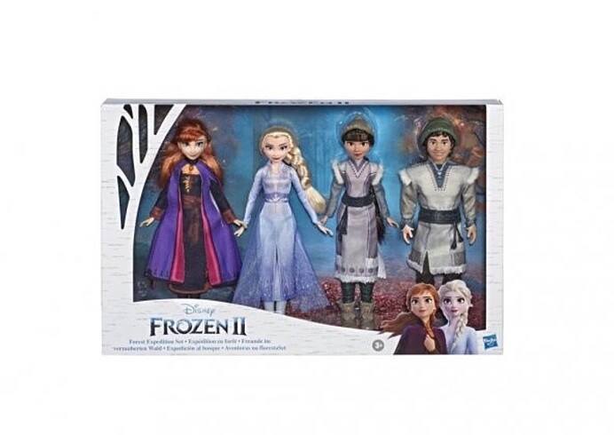 Disney Frozen 2 Orman Oyun Seti, Anna, Elsa, Ryder ve Honeymaren