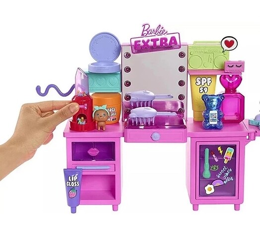 Beden Renk Barbie Extra Güzellik Seti