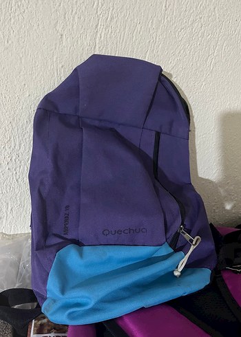 Mor ve Mavi Quechua Kadın Sırt Çantası