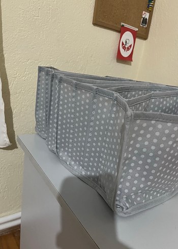 Gri Çok Bölmeli Dolap Düzenleyici 8 bölmeli