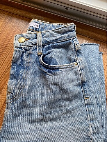 32 Beden lacivert Renk Zara Straigt Fit Jean