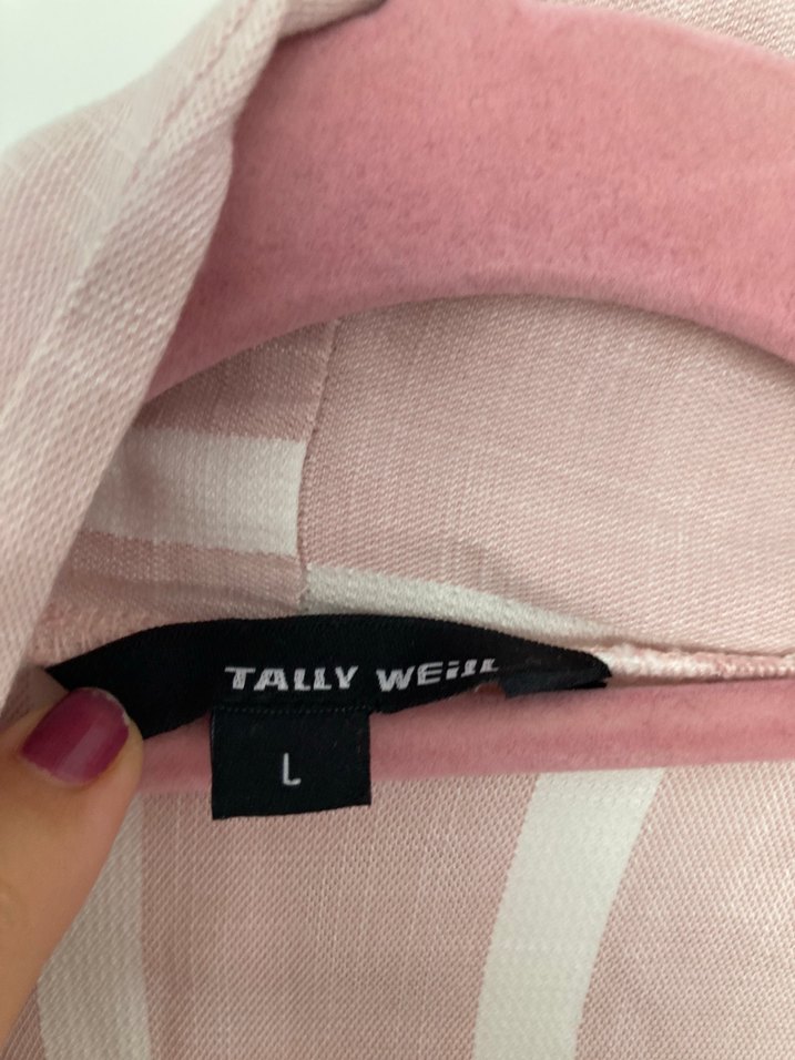 Tally Weill-Bej Çizgili Uzun Kollu Ceket- L - Görsel 2