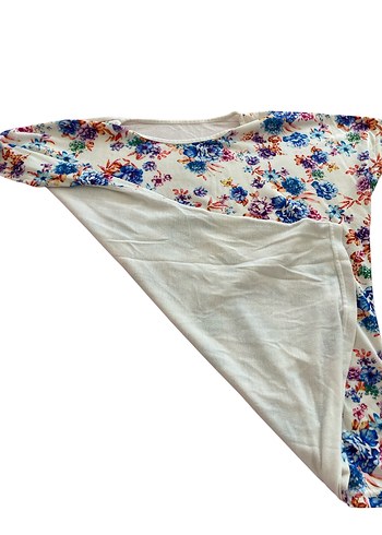 Lcw-Çiçek Desenli Kısa Kollu Tişört-xl - Görsel 2