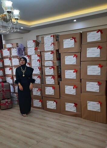 36 Beden yeşil Renk Elbise
