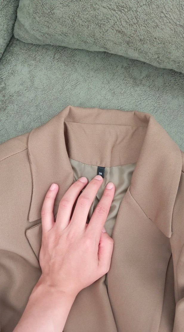 haki Kadın Blazer Ceket - Görsel 3