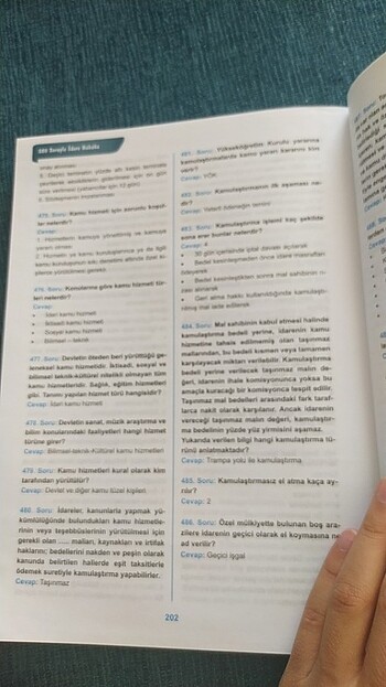  Beden Renk Sınava hazırlık İdare hukuku kitabı 