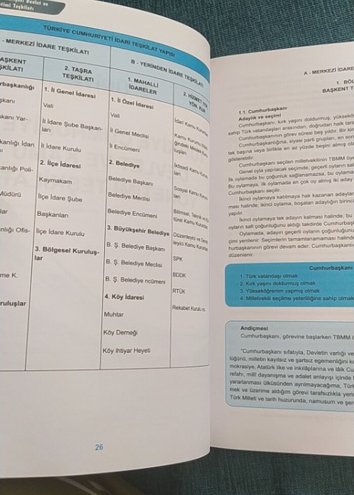 Sınava hazırlık İdare hukuku kitabı  - Görsel 2