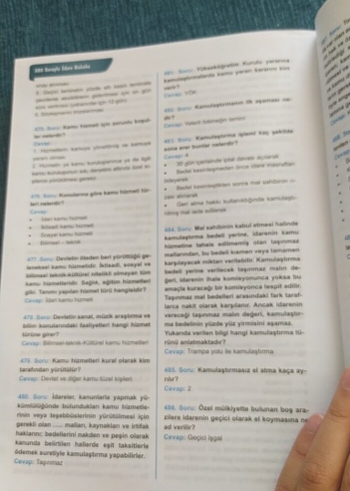 Sınava hazırlık İdare hukuku kitabı  - Görsel 4