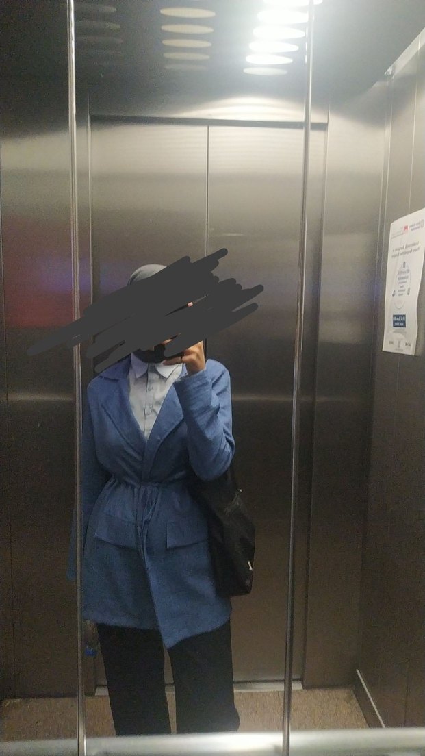 Kadın Mavi pantolon ceket takım - Görsel 2