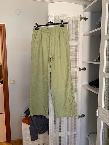 bershka keten pantolon