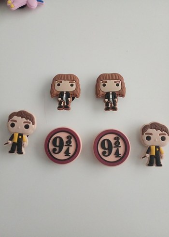 6 adet jibbitz