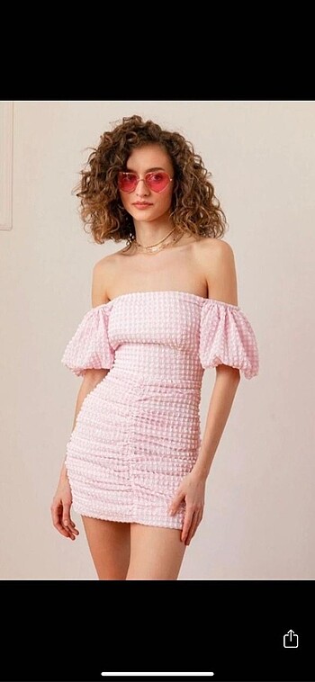 Naia marka pembe elbise