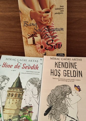 Miraç Çağrı Aktaş Roman Seti - 3 Kitap