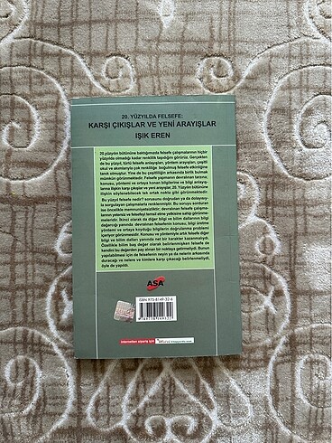  Beden Renk 20. Yüzyılda Felsefe: Karşı Çıkışlar ve Yeni Arayışlar / Işık Er