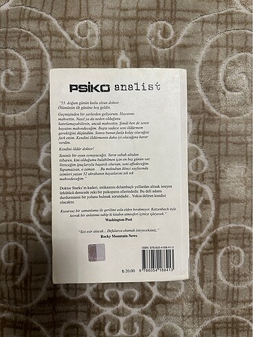  Beden Renk Psiko analist / John Katzenbach