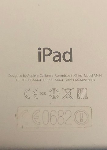 Apple İPad Air A1474