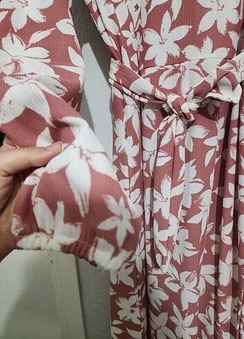 Pembe elbise - Görsel 6