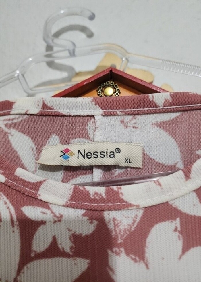 Pembe elbise - Görsel 5