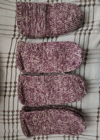 Çok Renkli Örgü Çetik - Görsel 4