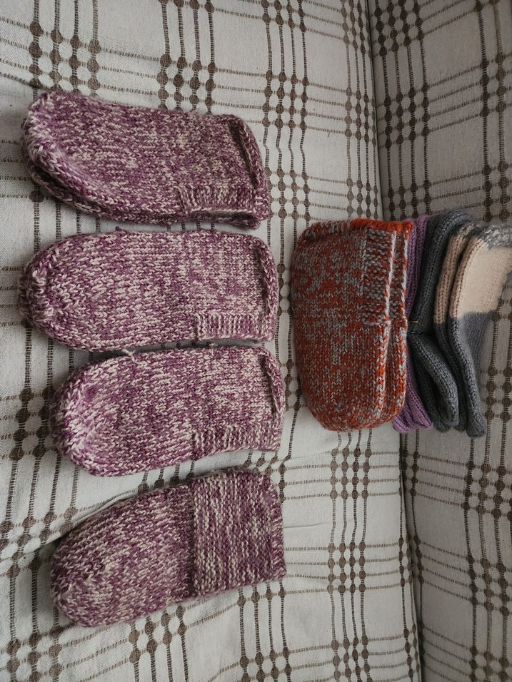 Çok Renkli Örgü Çetik - Görsel 3